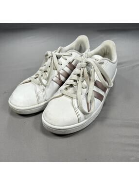 Adidas White & Pink Women's Size 9 HWI 28Y001 Shoes Cloudfoam Sneakers